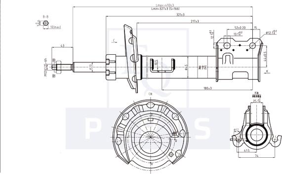 Equal Quality AM10148 - Amortisseur droxauto.com