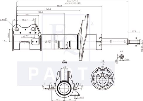 Equal Quality AM10109 - Amortisseur droxauto.com