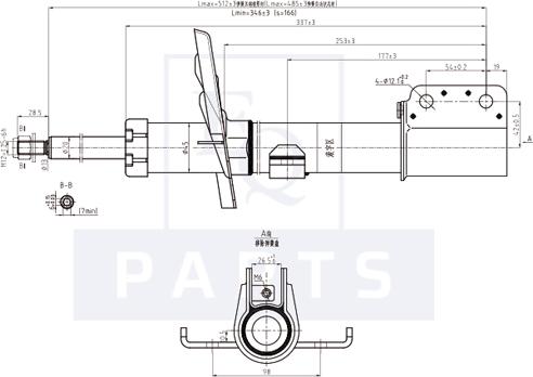 Equal Quality AM10131 - Amortisseur droxauto.com