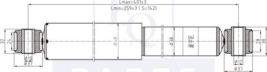 Equal Quality AM20103 - Amortisseur droxauto.com