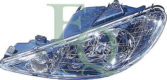 Equal Quality PP0408D - Projecteur principal droxauto.com