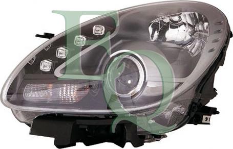 Equal Quality PP0082D - Projecteur principal droxauto.com