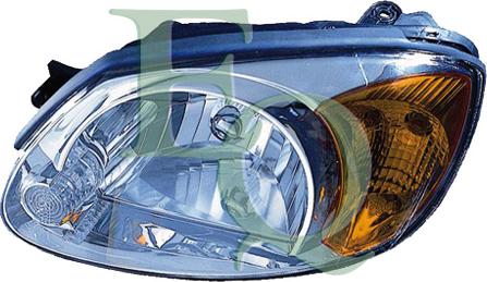 Equal Quality PP0115D - Projecteur principal droxauto.com