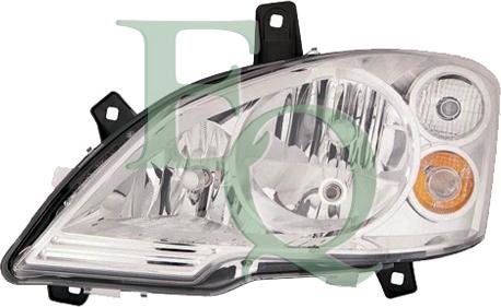 Equal Quality PP0204D - Projecteur principal droxauto.com