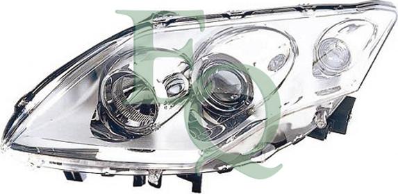 Equal Quality PP1182D - Projecteur principal droxauto.com