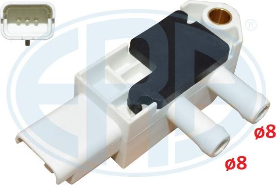 ERA 551624A - Capteur, pression des gaz échappement droxauto.com