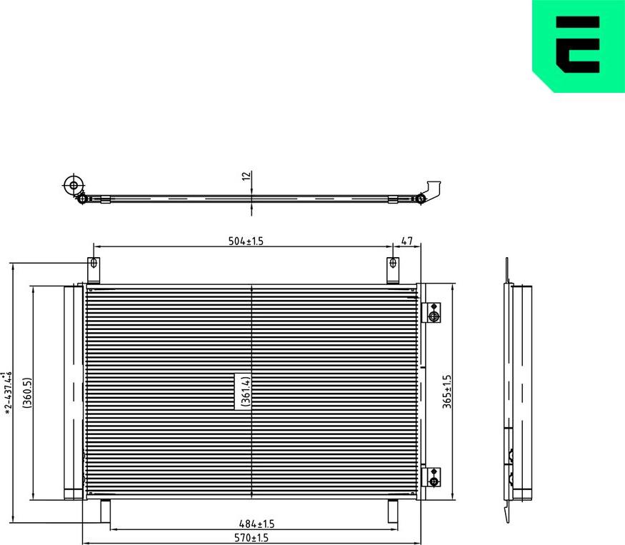 ERA 667496 - Condensateur, climatisation droxauto.com