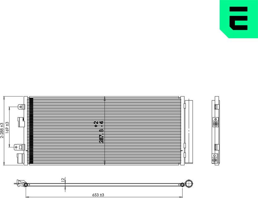 ERA 667481 - Condensateur, climatisation droxauto.com