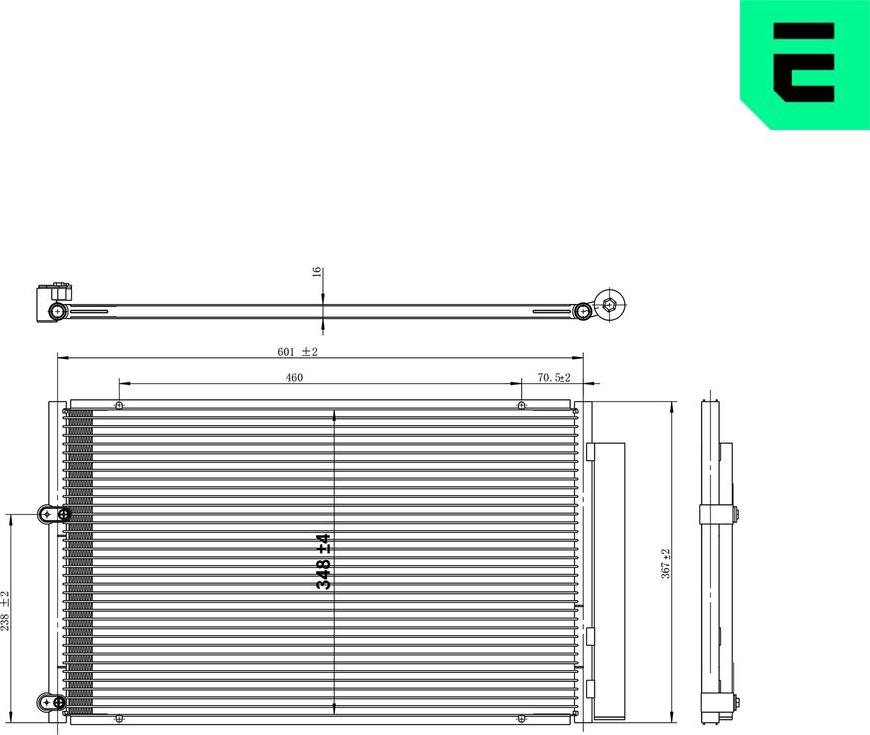 ERA 667483 - Condensateur, climatisation droxauto.com