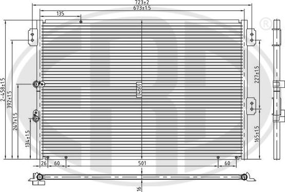 ERA 667290 - Condensateur, climatisation droxauto.com