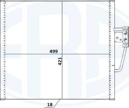 ERA 667231 - Condensateur, climatisation droxauto.com
