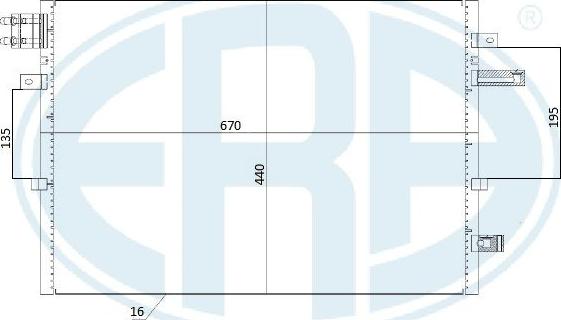 ERA 667277 - Condensateur, climatisation droxauto.com