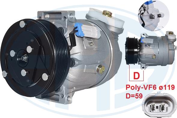ERA 670041 - Compresseur, climatisation droxauto.com