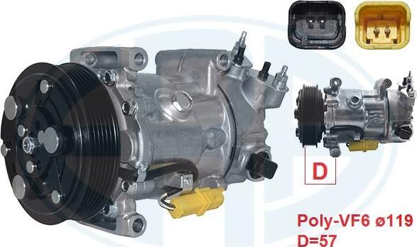 ERA 670060 - Compresseur, climatisation droxauto.com