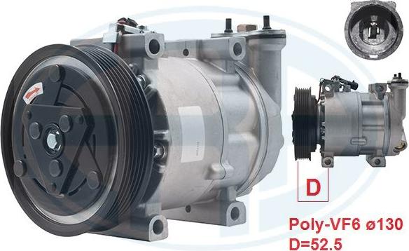 ERA 670000 - Compresseur, climatisation droxauto.com