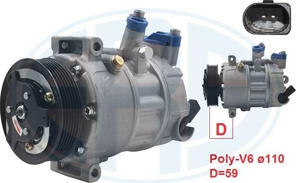 ERA 670001 - Compresseur, climatisation droxauto.com
