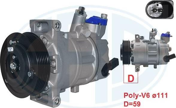 ERA 670007 - Compresseur, climatisation droxauto.com