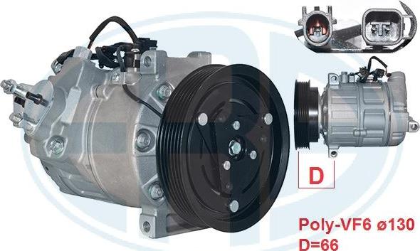 ERA 670088 - Compresseur, climatisation droxauto.com