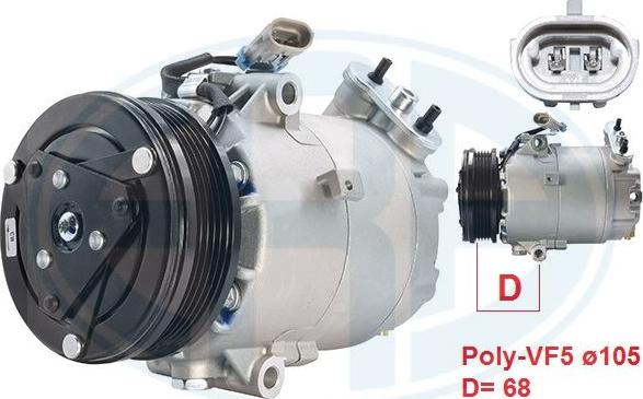 ERA 670082 - Compresseur, climatisation droxauto.com