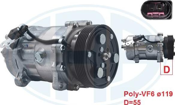 ERA 670030 - Compresseur, climatisation droxauto.com