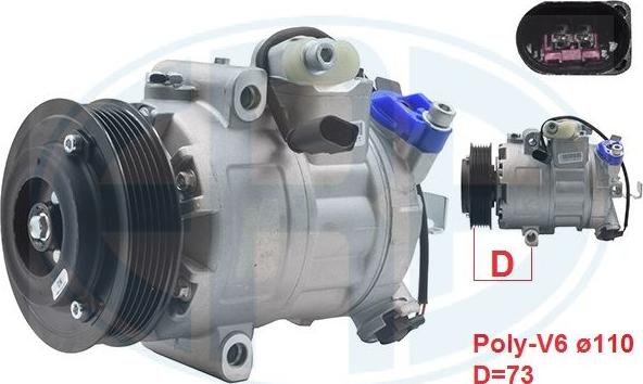 ERA 670022 - Compresseur, climatisation droxauto.com