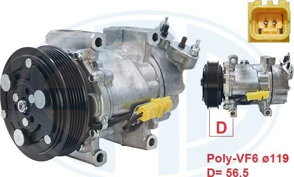 ERA 670070 - Compresseur, climatisation droxauto.com