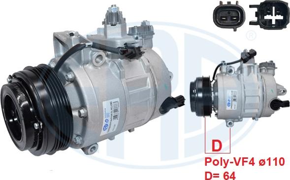 ERA 670197 - Compresseur, climatisation droxauto.com