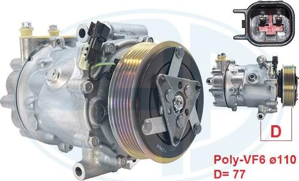 ERA 670145 - Compresseur, climatisation droxauto.com