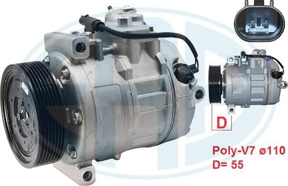 ERA 670140 - Compresseur, climatisation droxauto.com