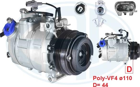 ERA 670150 - Compresseur, climatisation droxauto.com