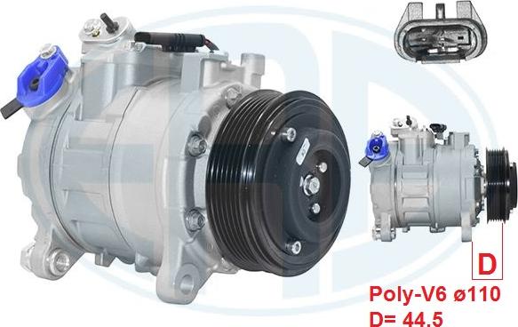 ERA 670151 - Compresseur, climatisation droxauto.com