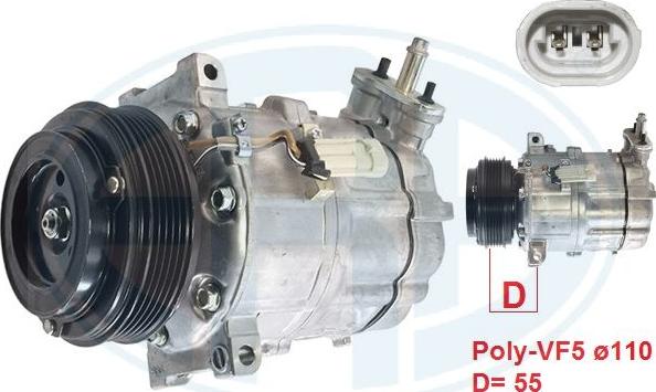 ERA 670103 - Compresseur, climatisation droxauto.com