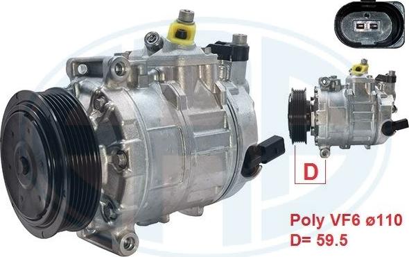 ERA 670115 - Compresseur, climatisation droxauto.com