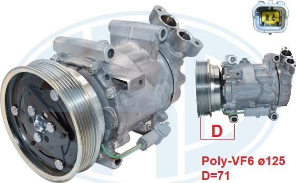 ERA 670188 - Compresseur, climatisation droxauto.com