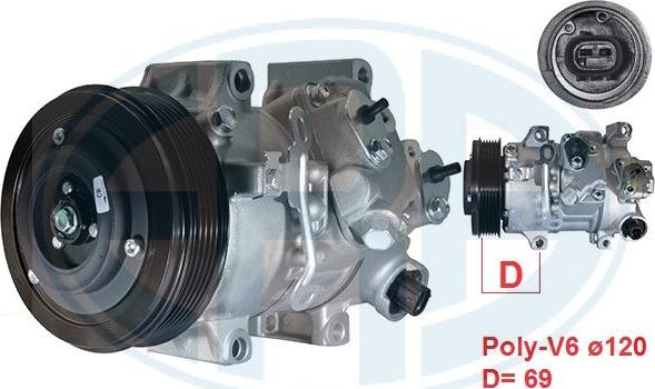 ERA 670136 - Compresseur, climatisation droxauto.com
