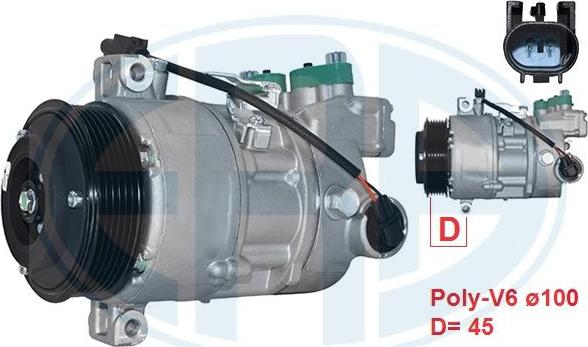 ERA 670125 - Compresseur, climatisation droxauto.com