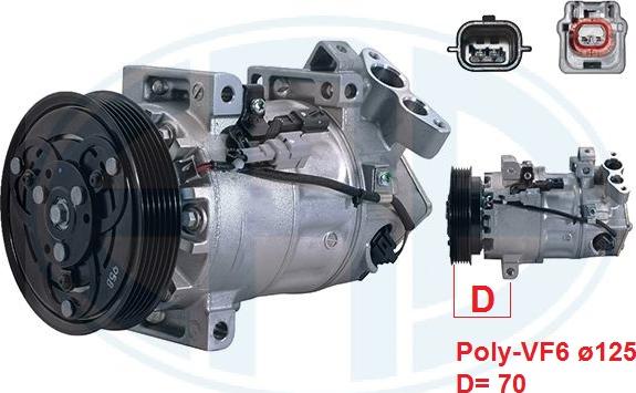 ERA 670179 - Compresseur, climatisation droxauto.com