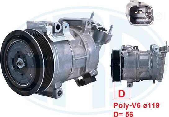 ERA 670178 - Compresseur, climatisation droxauto.com