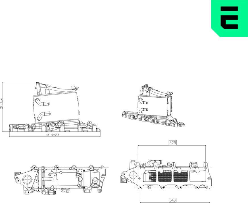 ERA 672157 - Intercooler, échangeur droxauto.com