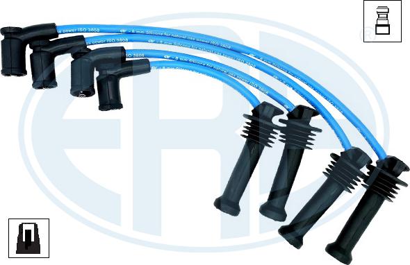 ERA 883087 - Kit de câbles d'allumage droxauto.com