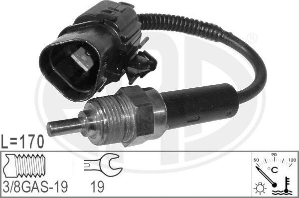 ERA 330574 - Sonde de température, liquide de refroidissement droxauto.com