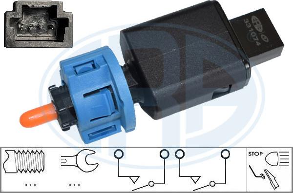 ERA 331074 - Interrupteur des feux de freins droxauto.com