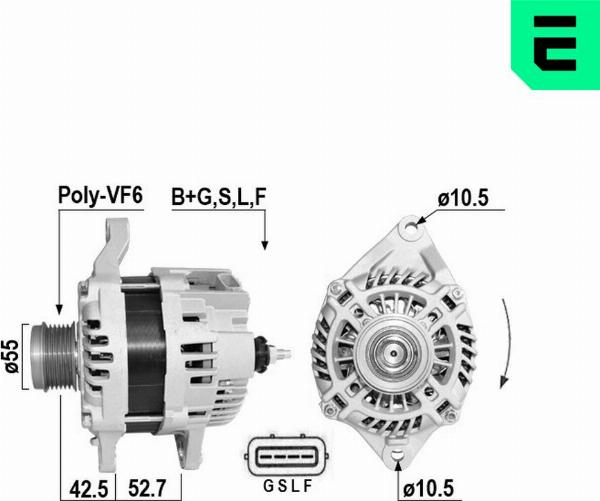 ERA 211018A - Alternateur droxauto.com