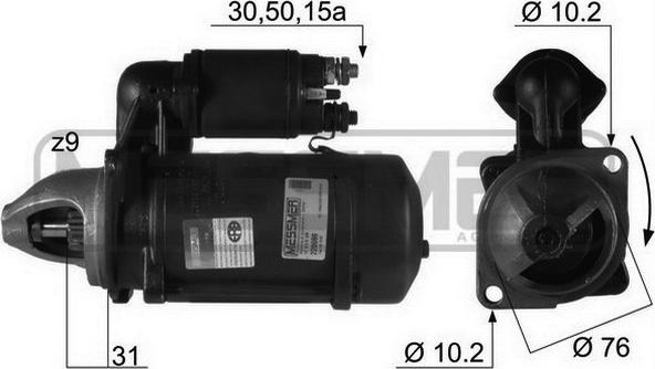 ERA 220089R - Démarreur droxauto.com