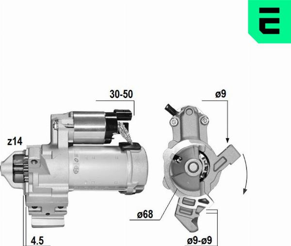 ERA 221156A - Démarreur droxauto.com