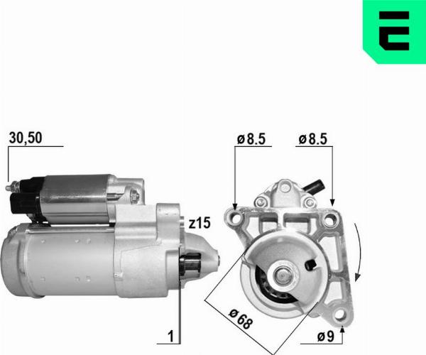 ERA 221106A - Démarreur droxauto.com