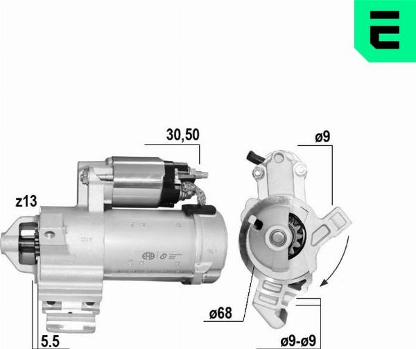 ERA 221185A - Démarreur droxauto.com