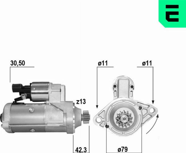 ERA 221135A - Démarreur droxauto.com