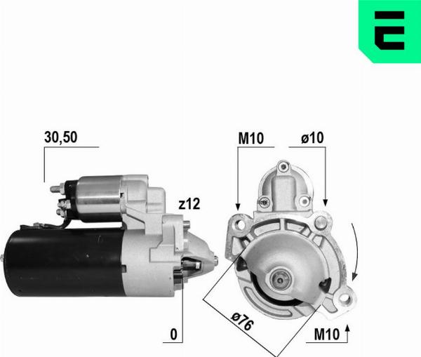 ERA 221176A - Démarreur droxauto.com