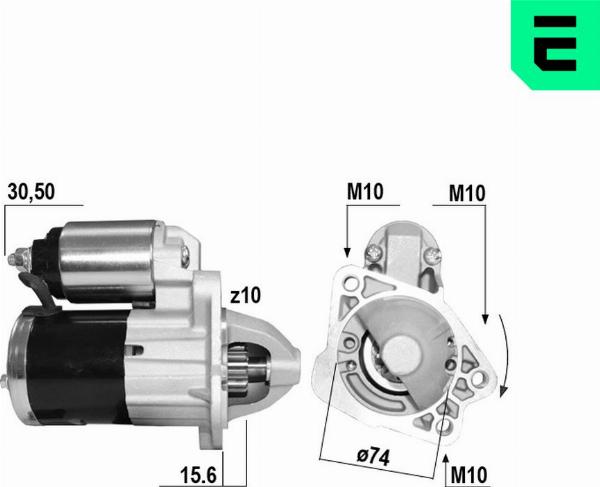 ERA 221173A - Démarreur droxauto.com